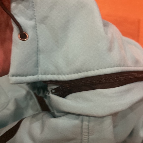 North Face ladies blue hooded summit series jacket size small - Picture 10 of 16